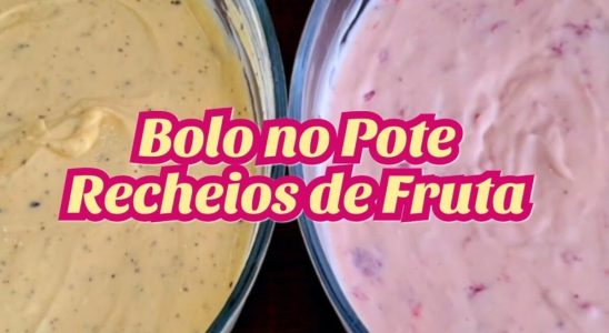 recheio para bolo de pote
