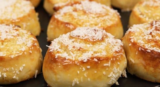 rosca húngara de coco