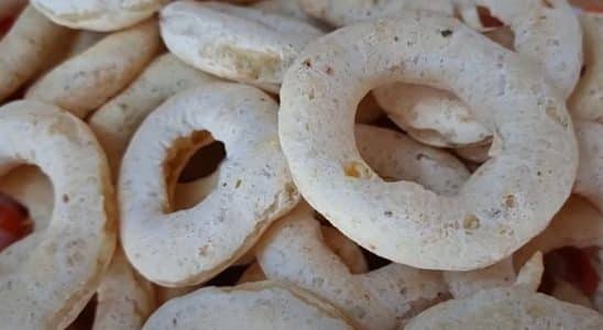 rosquinha de polvilho temperada