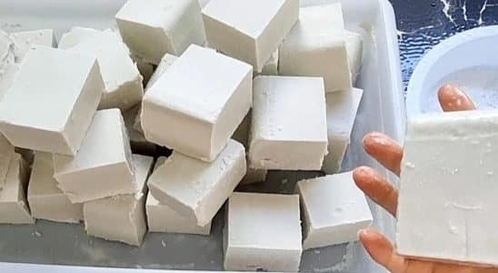 sabão caseiro econômico