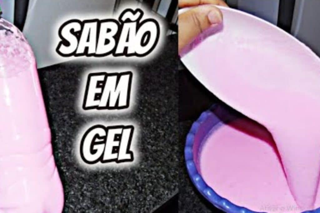sabão em gel