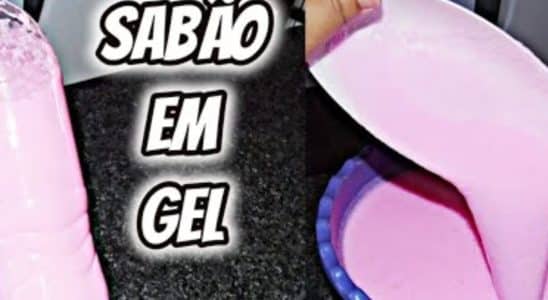sabão em gel