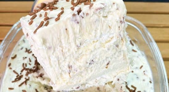 sobremesa com 4 ingredientes