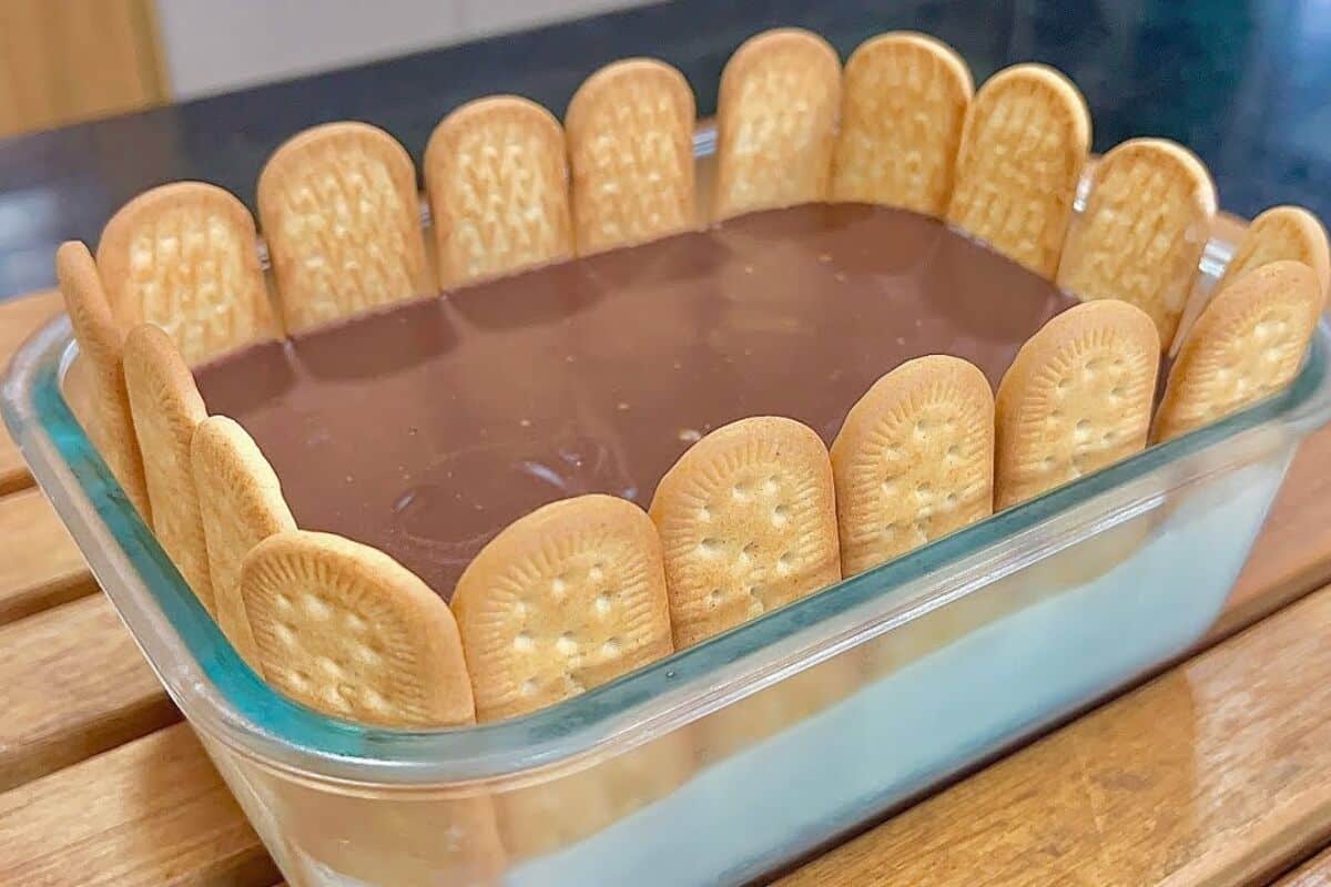 Sobremesa cremosa na travessa fácil de fazer e perfeita para qualquer dia da semana 118 sobremesa cremosa na travessa