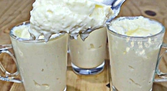 sobremesa de 3 ingredientes