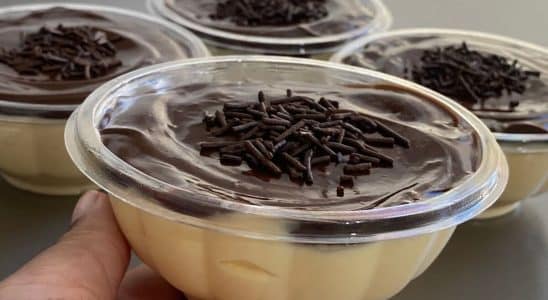 sobremesa de maracujá