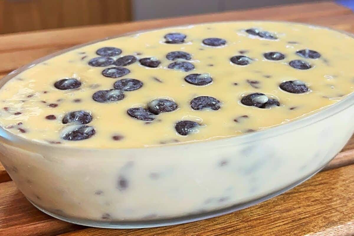 sobremesa gelada com 3 ingredientes