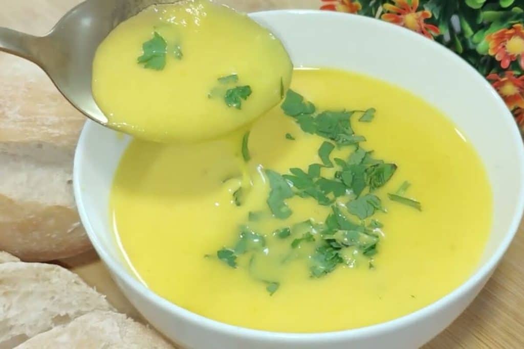 sopa cremosa de legume