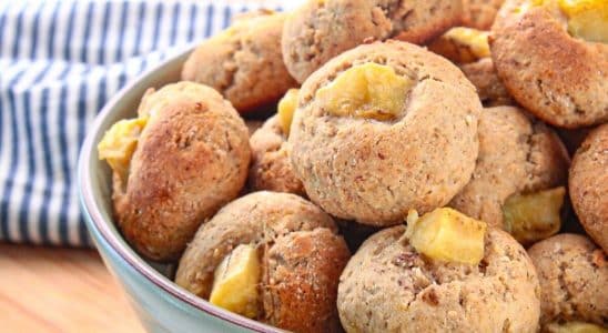 BISCOITO DE BANANA E AVEIA