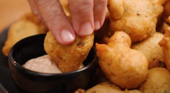 bolinho de chuva salgado