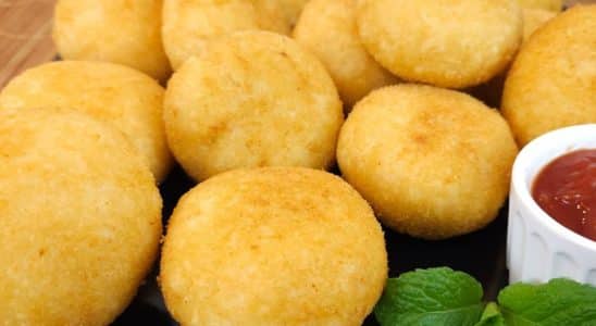 bolinho de frango