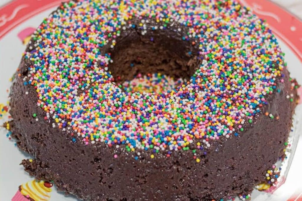 BOLO DE BRIGADEIRO DE MICROONDAS