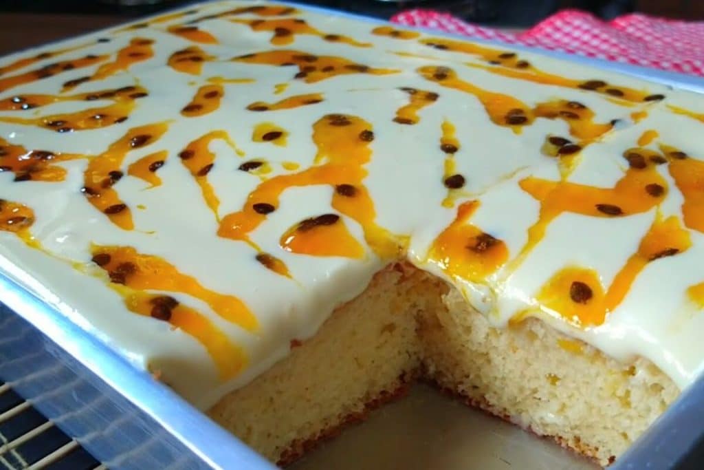 BOLO DE MARACUJÁ