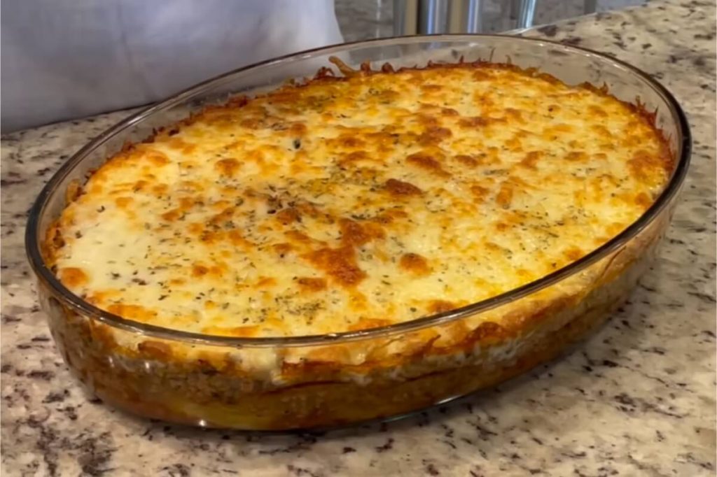 batata com carne de forno