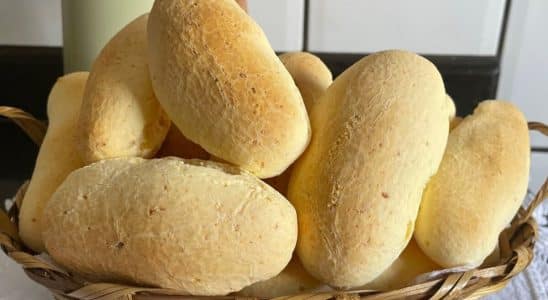 Biscoito de Polvilho com Creme de Leite