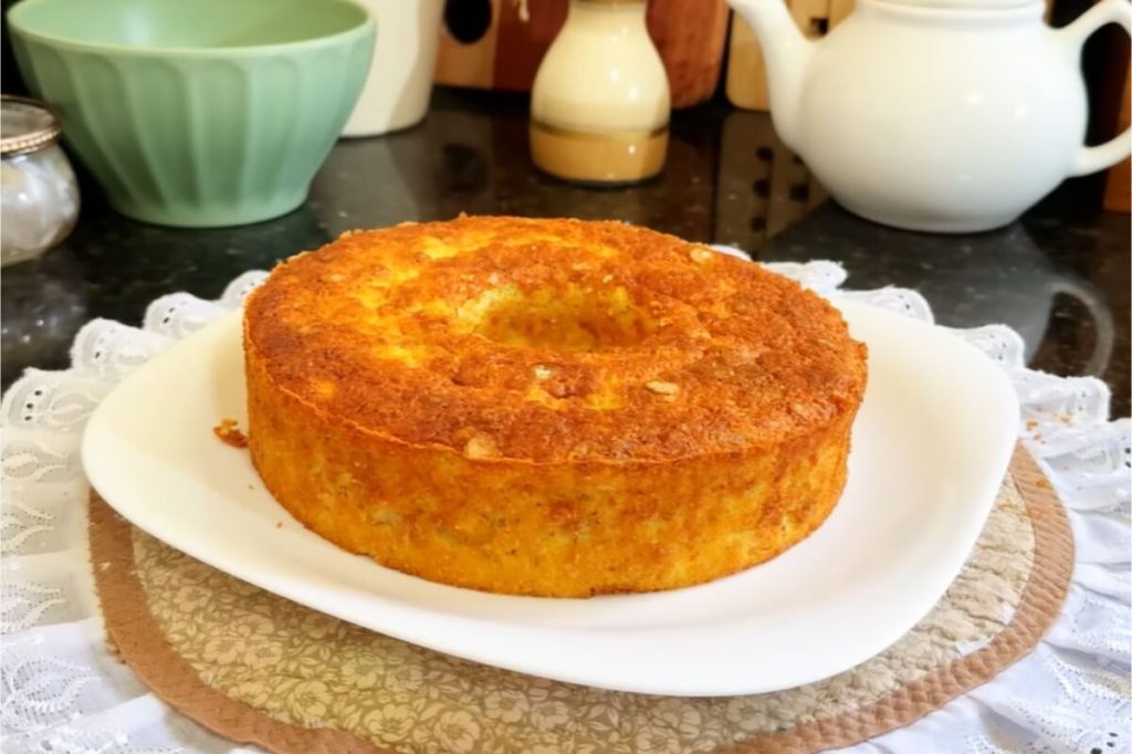 bolo de banana sem glúten