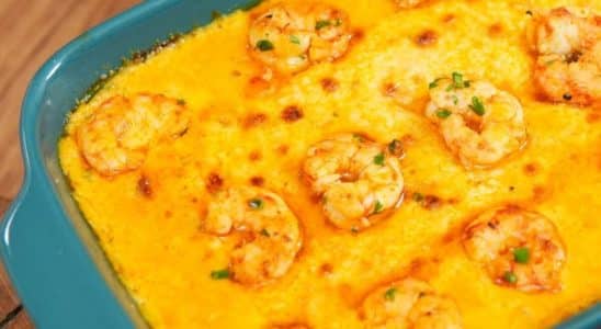 CAMARÃO GRATINADO