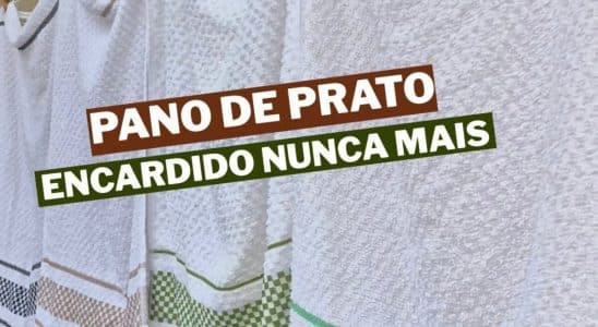 COMO DESENCARDIR PANO DE PRATO