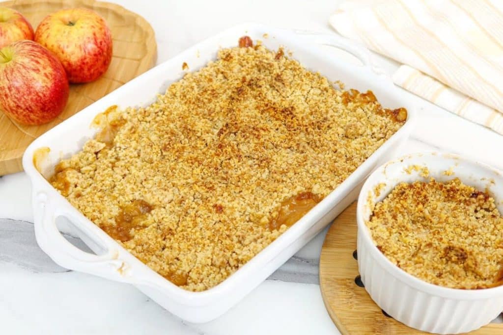 CRUMBLE DE MAÇÃ