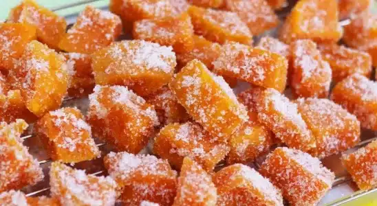 DOCE DE ABÓBORA CRISTALIZADO