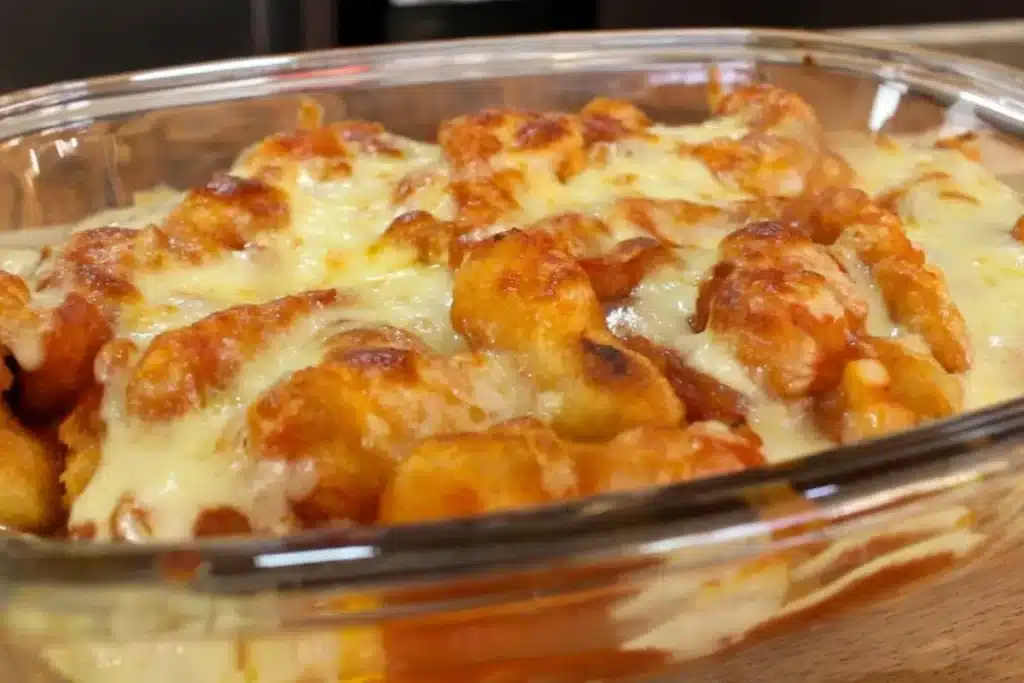 FILÉ DE TILÁPIA A PARMEGIANA