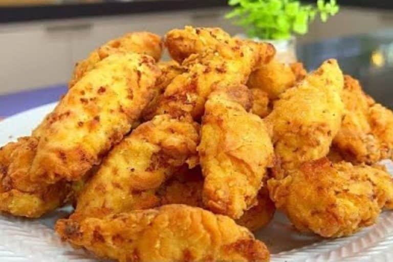 Frango frito empanado sequinho e crocante, receita fácil, rápida e