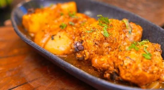 FRANGO NA PANELA DE PRESSÃO