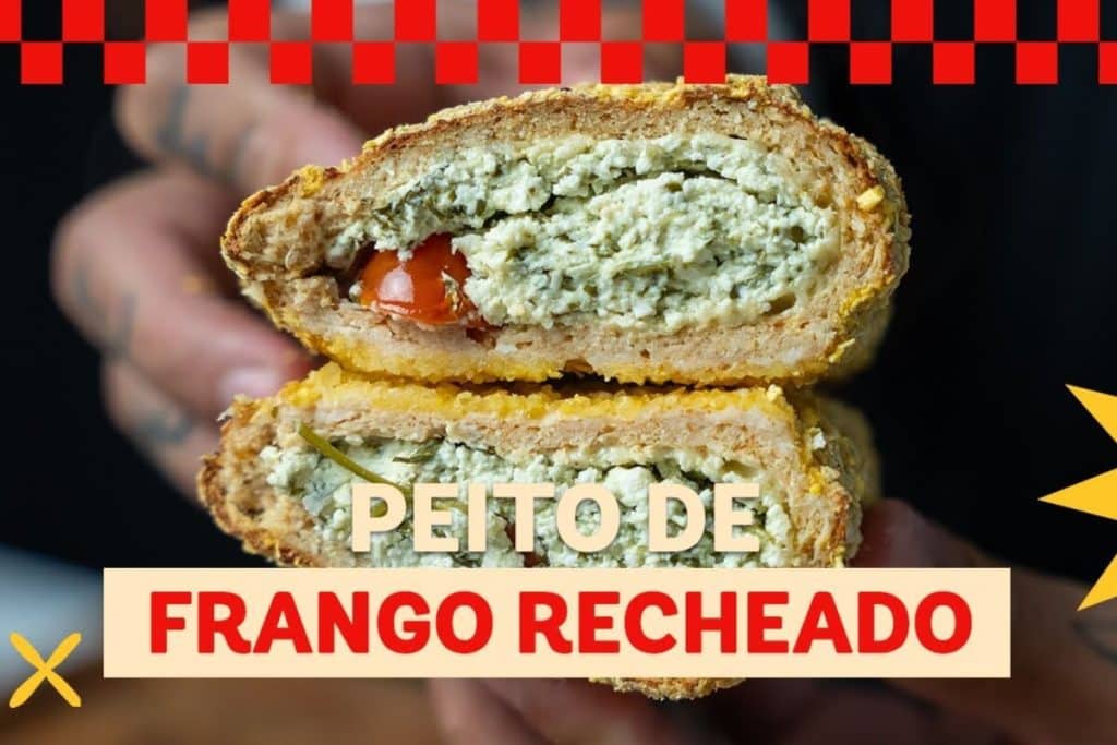 Frango Recheado na Air Fryer