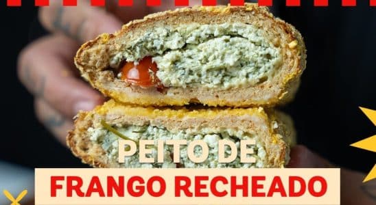 Frango Recheado na Air Fryer