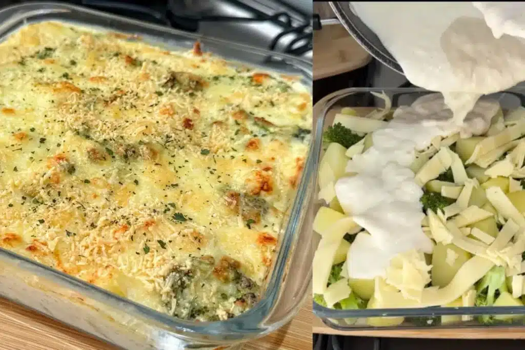 GRATINADO DE BRÓCOLIS