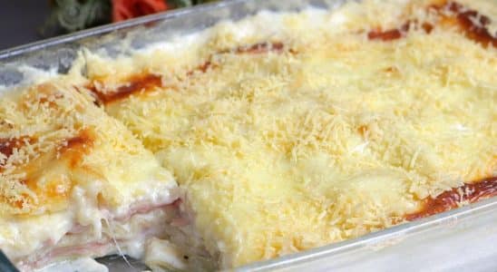 LASANHA COM MASSA PRONTA