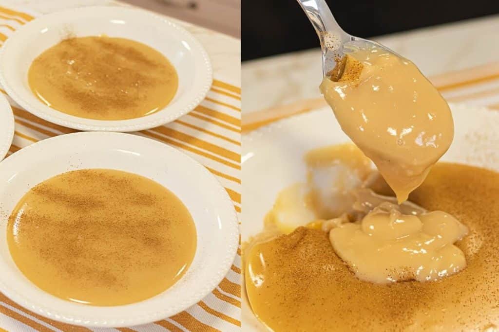 MINGAU DE AÇÚCAR QUEIMADO