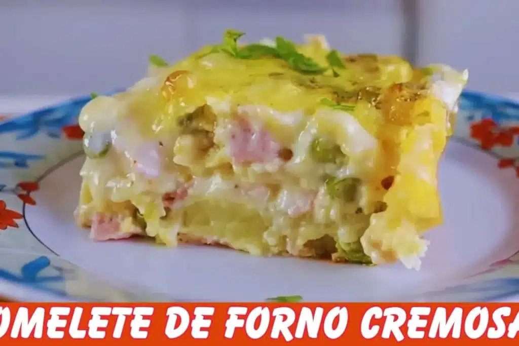 OMELETE DE FORNO CREMOSA