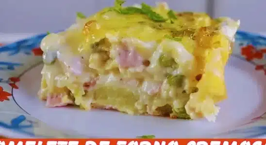 OMELETE DE FORNO CREMOSA