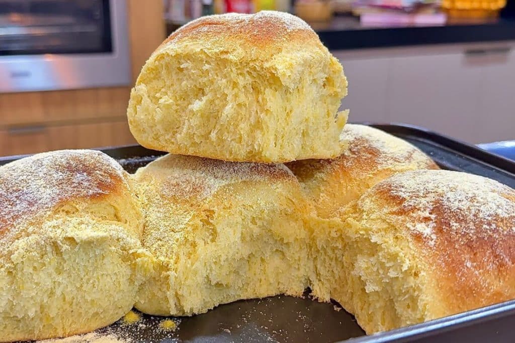 PÃO CASEIRO DE MILHO