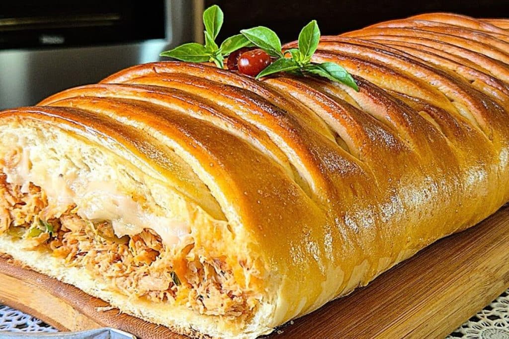 PÃO CASEIRO RECHEADO