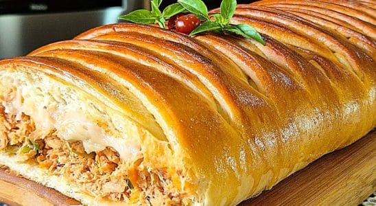 PÃO CASEIRO RECHEADO