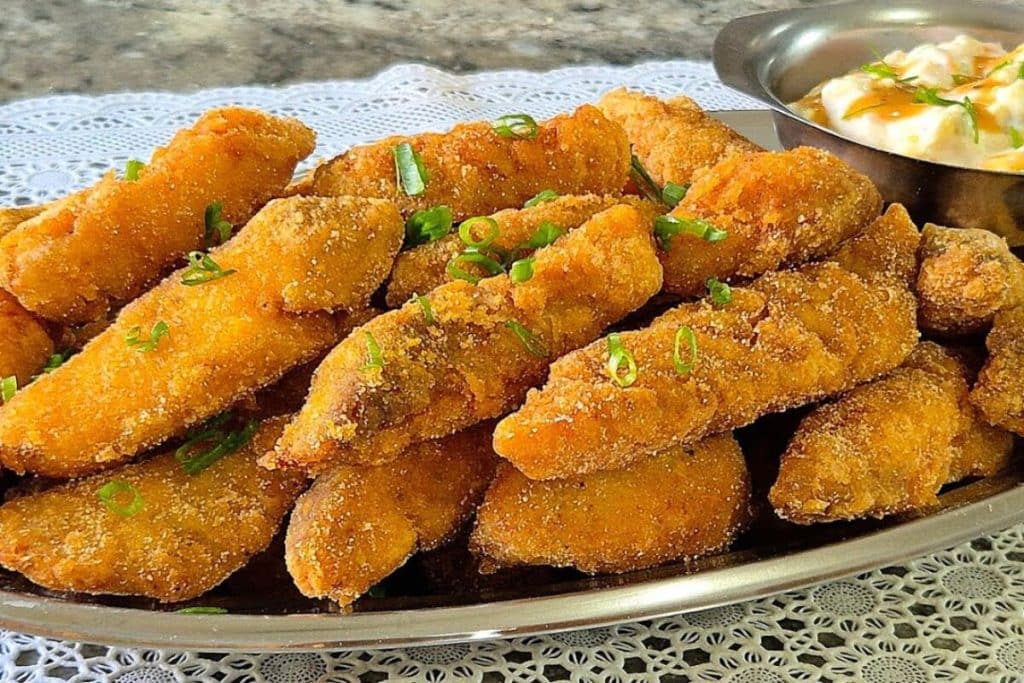 PEIXE FRITO EMPANADO