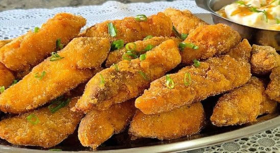 PEIXE FRITO EMPANADO