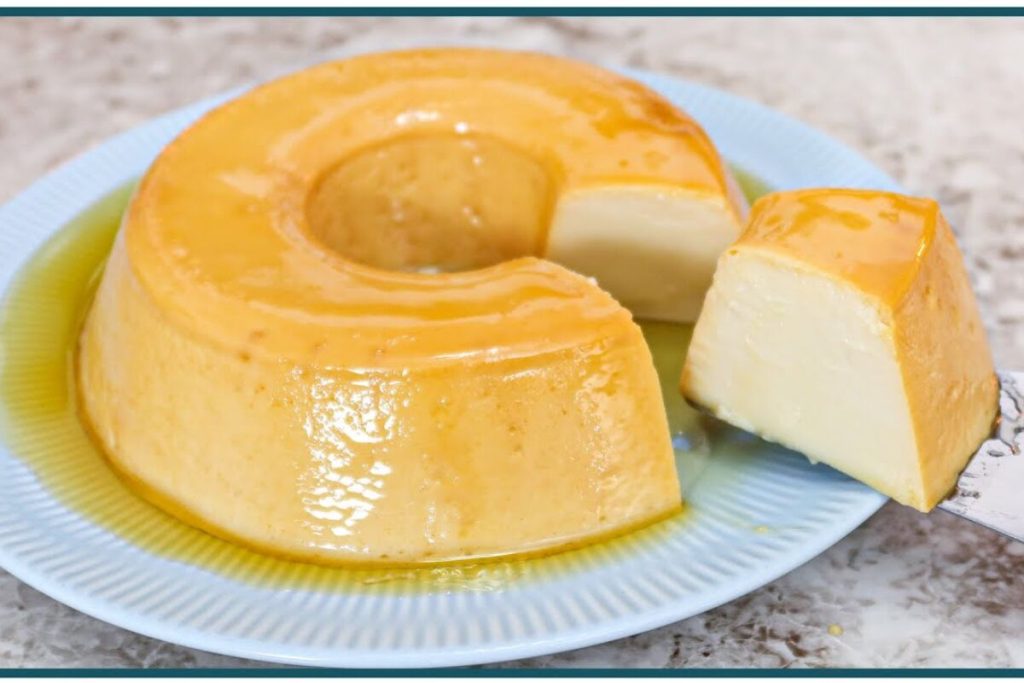 PUDIM COM 2 INGREDIENTES