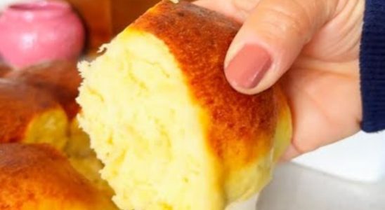 Como fazer pão com batata fofinho na air fryer ou no forno, simples, gostoso e não tem como errar 1 Pão com BATATA