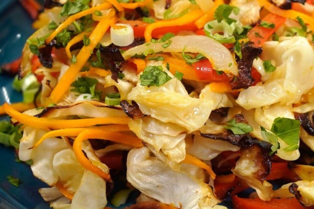 REPOLHO ASSADO COM LEGUMES