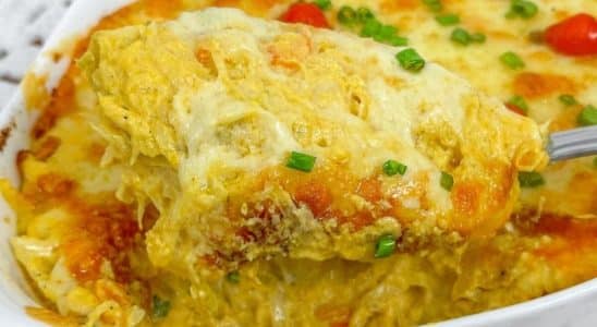 REPOLHO CREMOSO GRATINADO