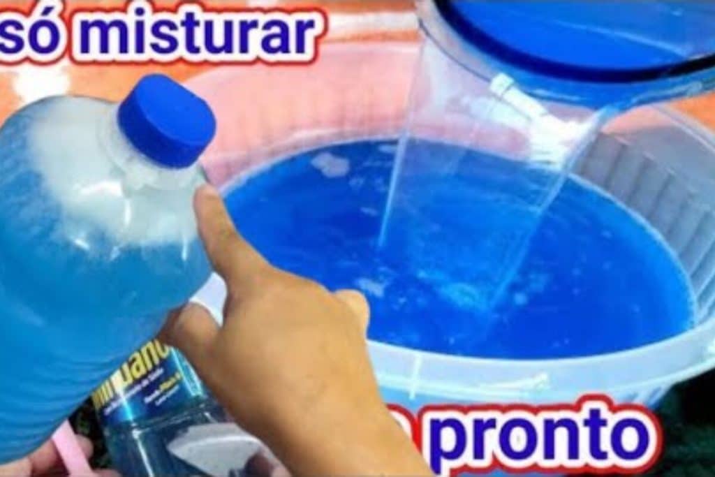 Sabão líquido caseiro econômico