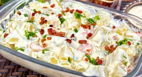 SALADA COM MAIONESE CASEIRA