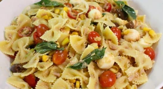 SALADA DE MACARRÃO FARFALLE