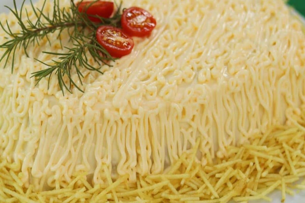 SALADA DE MAIONESE ENFORMADA