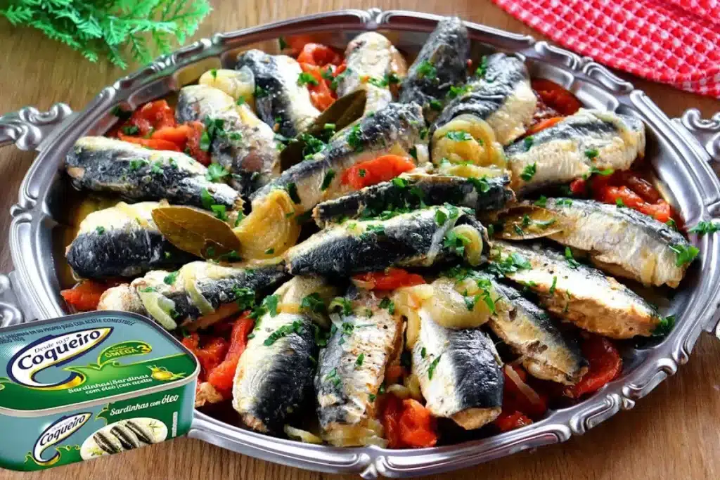 SARDINHA NA PANELA DE PRESSÃO