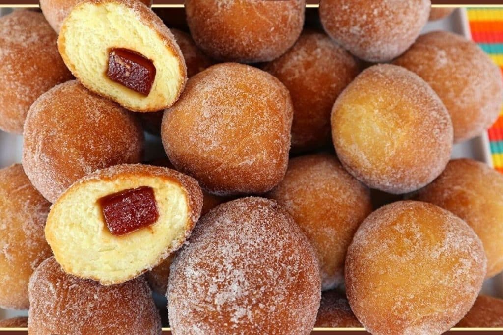 SONHO RECHEADO COM GOIABADA