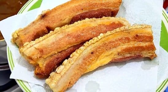 TORRESMO DE BOTECO CROCANTE